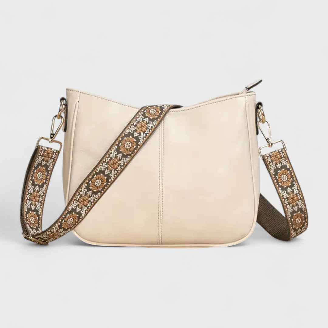 Biserka - Veganska Torba z Naramnim Trakom