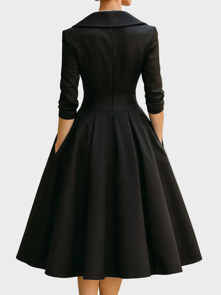 Marija - Elegantna dolga midi obleka