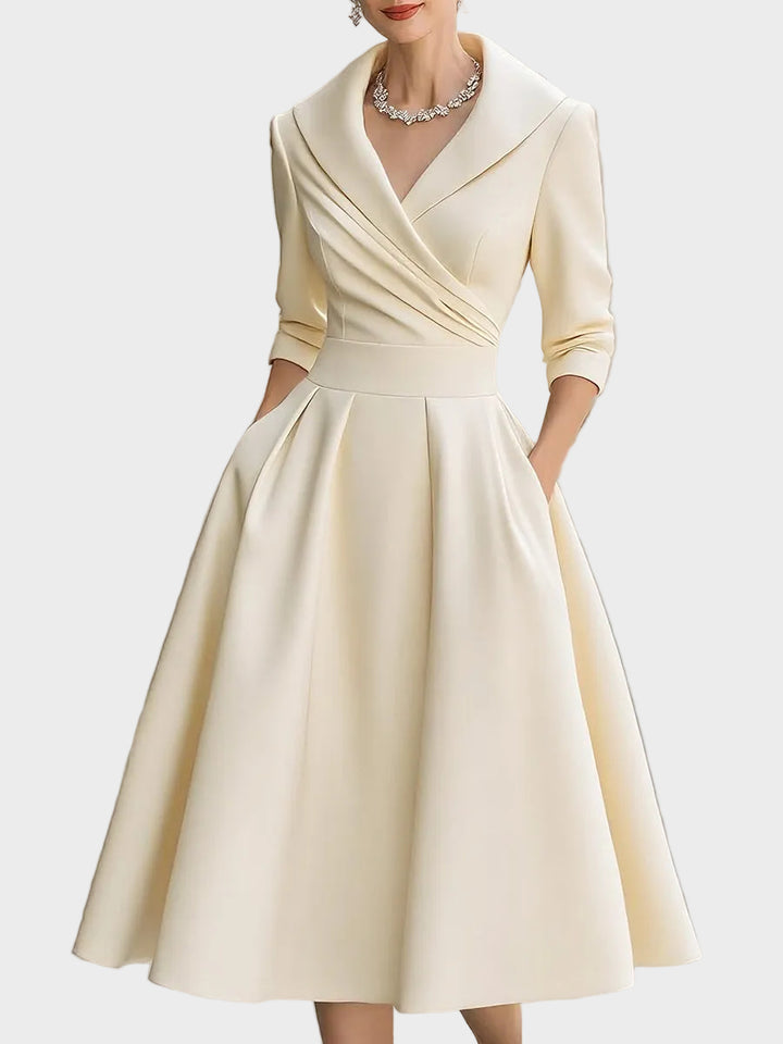 Marija - Elegantna dolga midi obleka