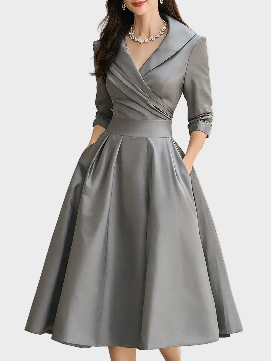 Marija - Elegantna dolga midi obleka