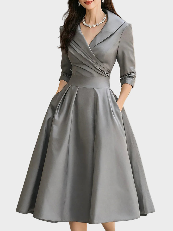 Marija - Elegantna dolga midi obleka