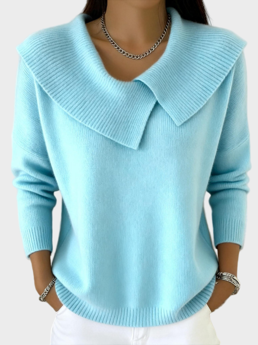 Kaja - Topla Srajca z Mehkim Ovratnikom