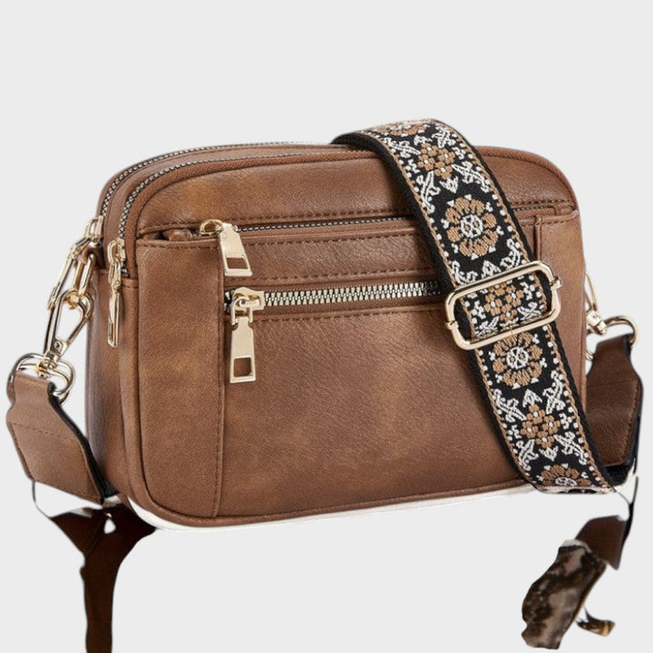 Rita - Elegantna Usnjena Torba za Čez Ramo