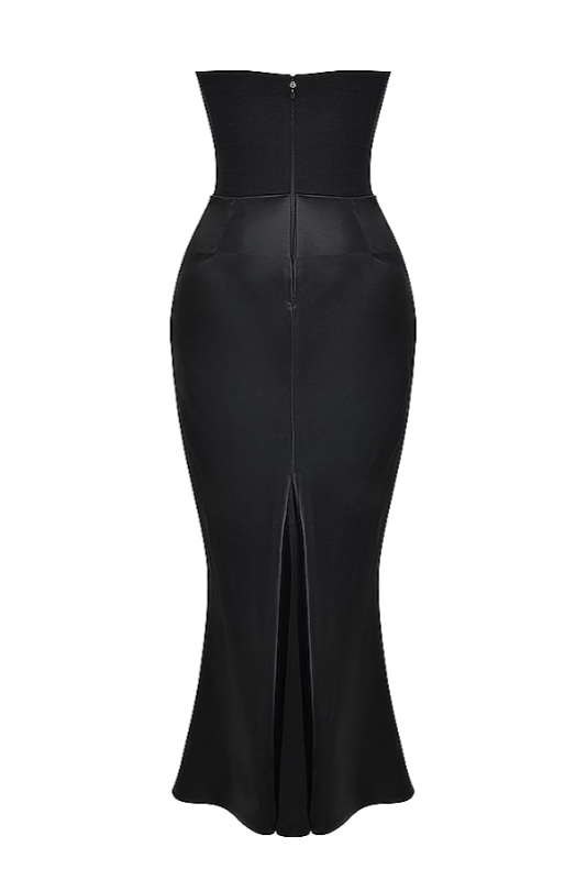 Emily - Maxi Kleit Drapitud Ilma Rihmadeta