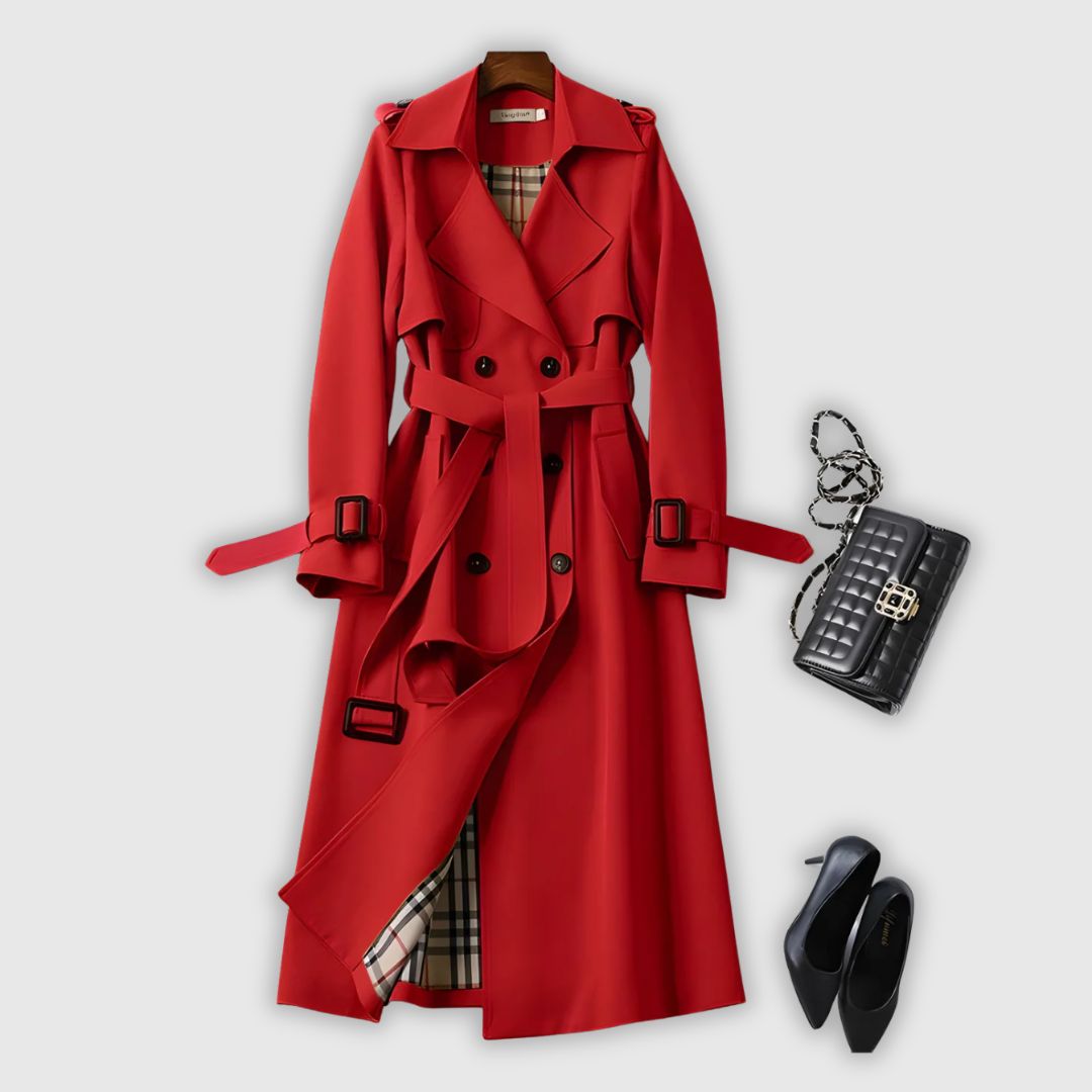 Vespera - Elegantni stilizirani trenč plašč