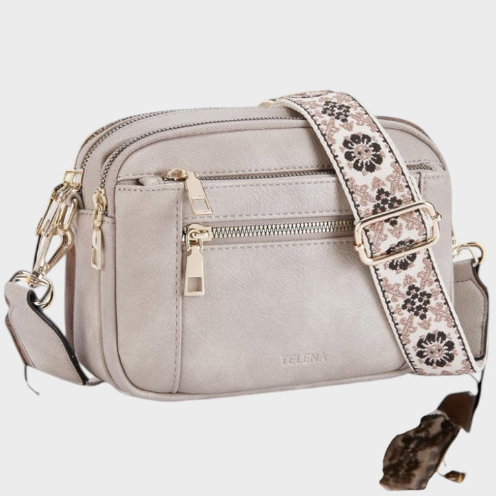 Rita - Elegantna Usnjena Torba za Čez Ramo