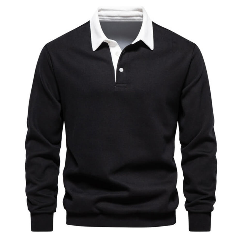 Emil™ | Elegantne dolge rokave Poloshirt meestele