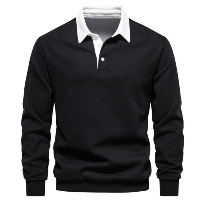Emil™ | Elegantne dolge rokave Poloshirt meestele