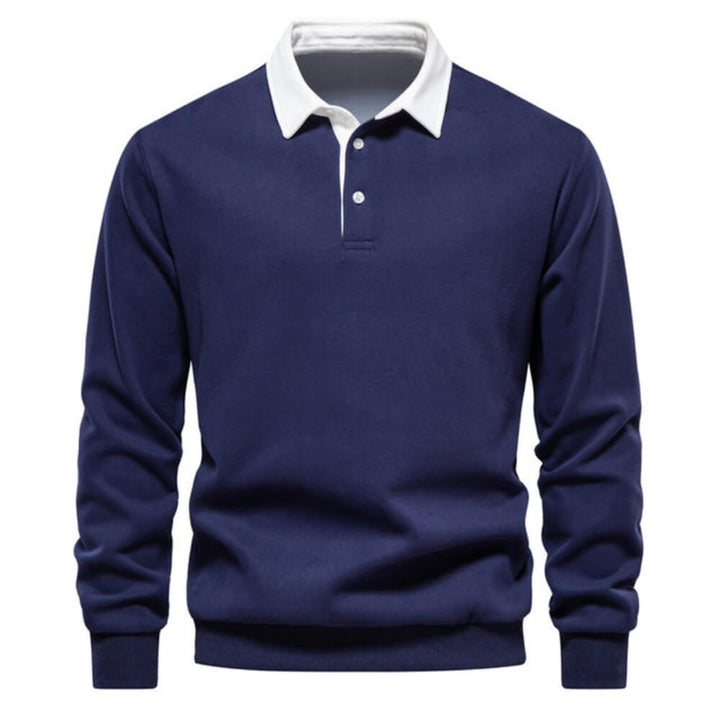 Emil™ | Elegantne dolge rokave Poloshirt meestele