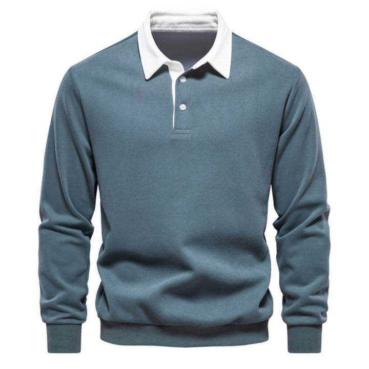 Emil™ | Elegantne dolge rokave Poloshirt meestele