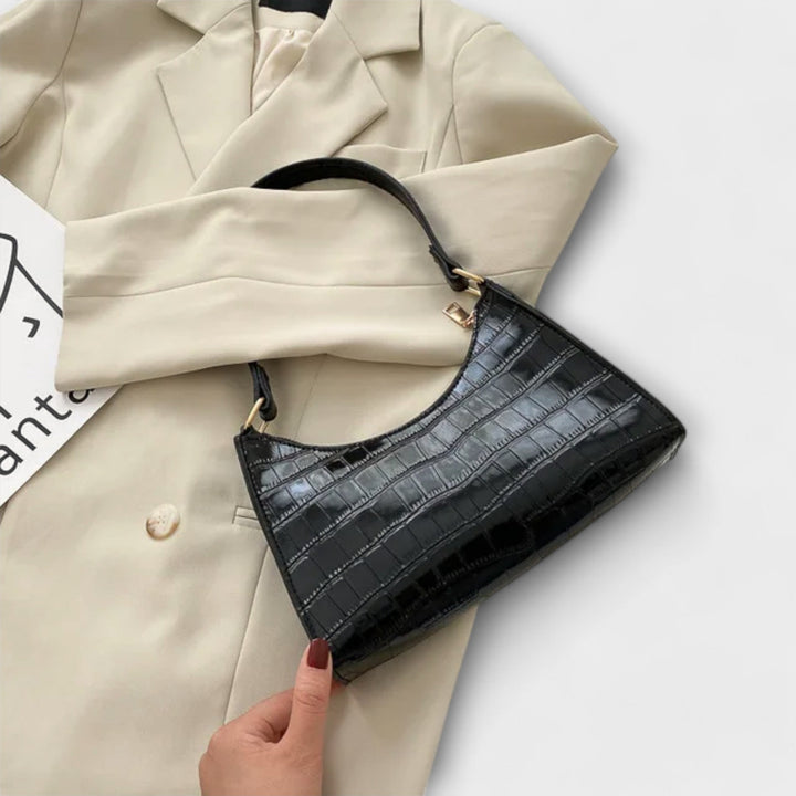 Bernarda - Elegantan Usnjeni Torba sa Sjajem