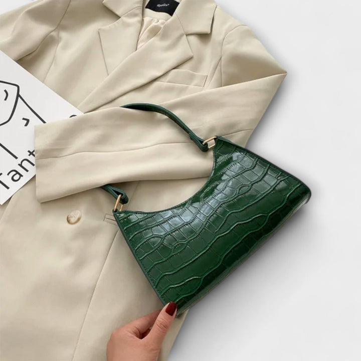 Bernarda - Elegantan Usnjeni Torba sa Sjajem