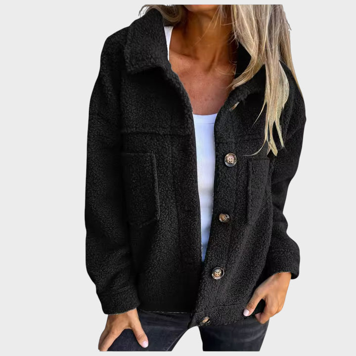 Eva - mehka polarna jakna z gumbi