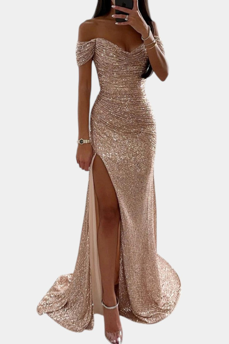 Ariel - Merineitsi kleit sädelevate kalliskividega õlgadel