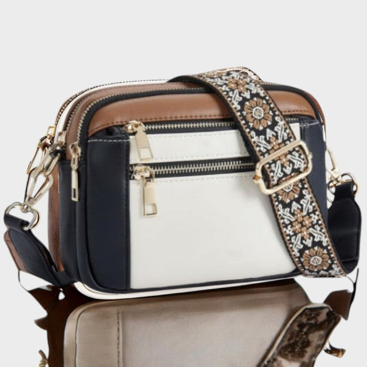 Rita - Elegantna Usnjena Torba za Čez Ramo