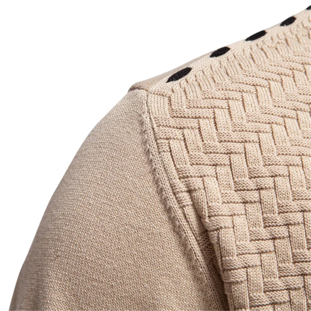Schneider™ | Meeste topel cardigan V-kaelusega