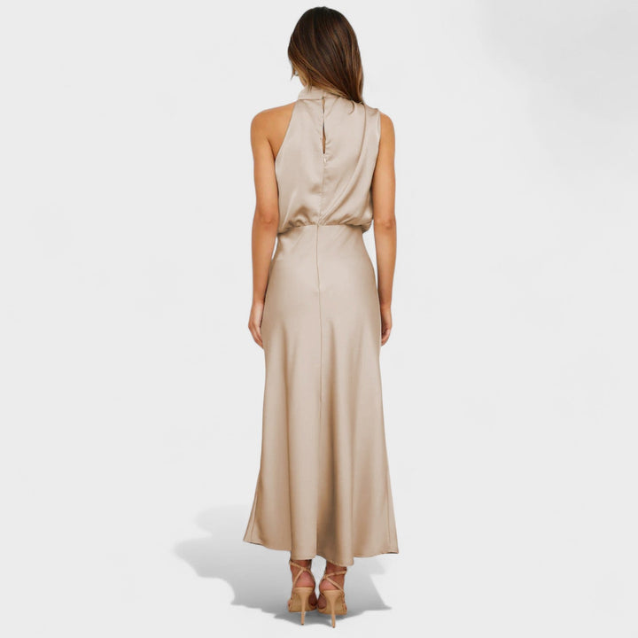 Alda - Elegant Satin Dress