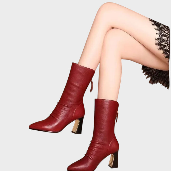 Orla - Elegantne čevlje s koničastim peto