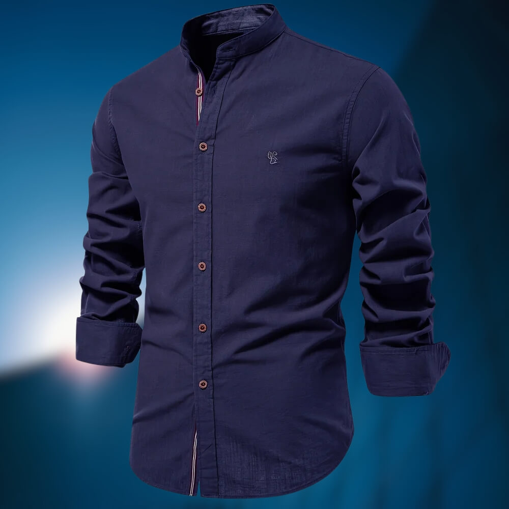 Tobias™ | Moderna meeste polo särk pikkade varrukatega