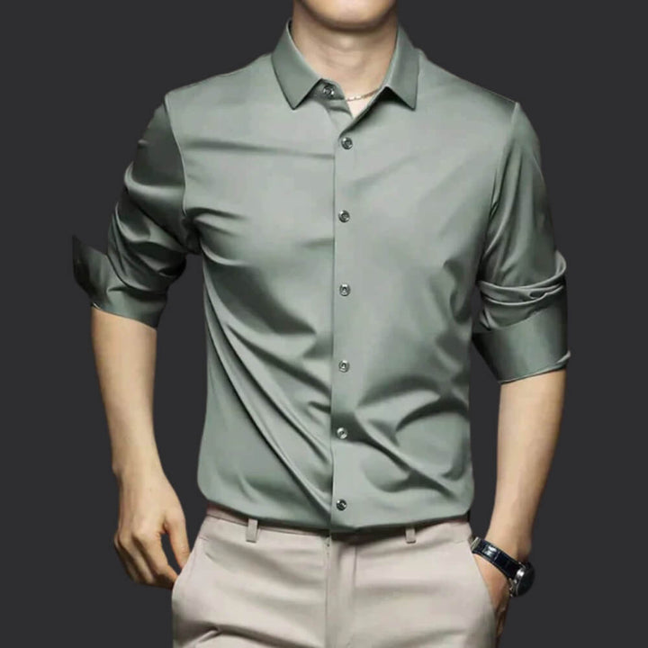 Samuel™ | Meeste triiksärk ilma triikimiseta