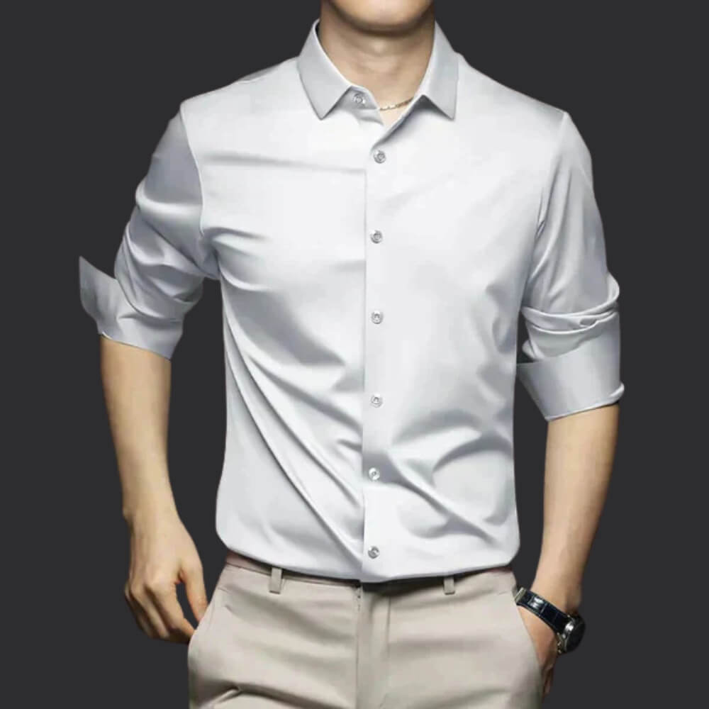 Samuel™ | Meeste triiksärk ilma triikimiseta