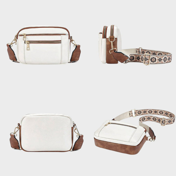 Rita - Elegantna Usnjena Torba za Čez Ramo