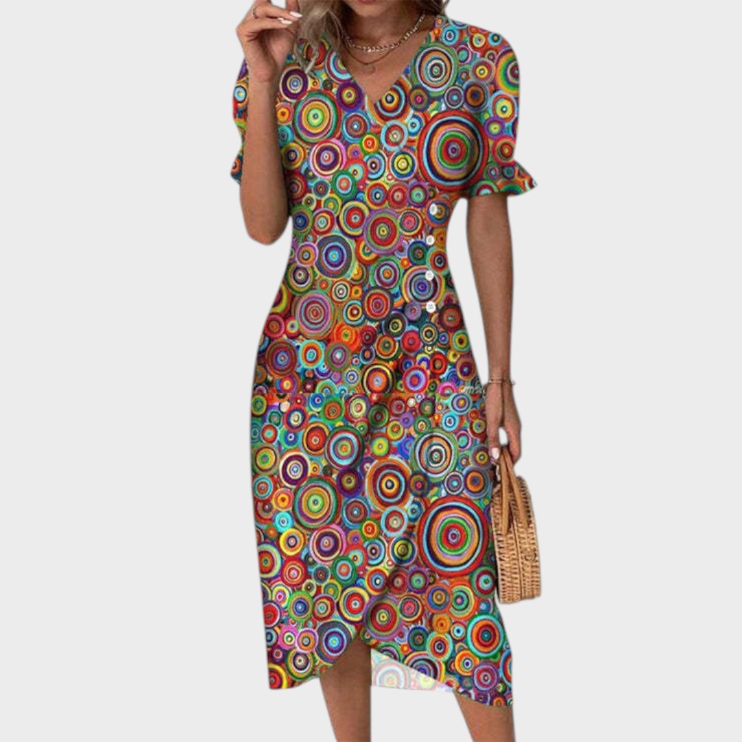 Dora - Ženska poletna obleka za vsak dan