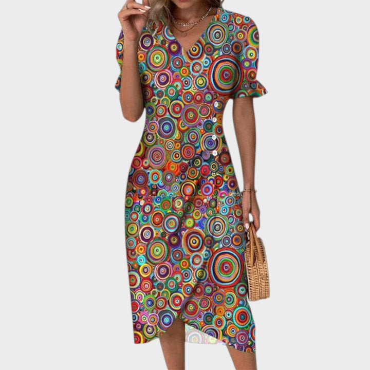 Dora - Ženska poletna obleka za vsak dan