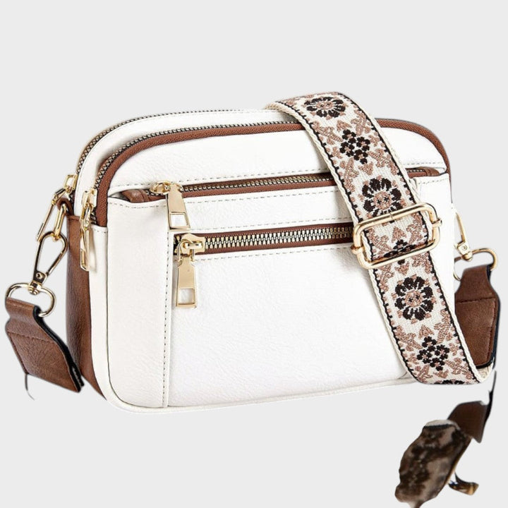 Rita - Elegantna Usnjena Torba za Čez Ramo