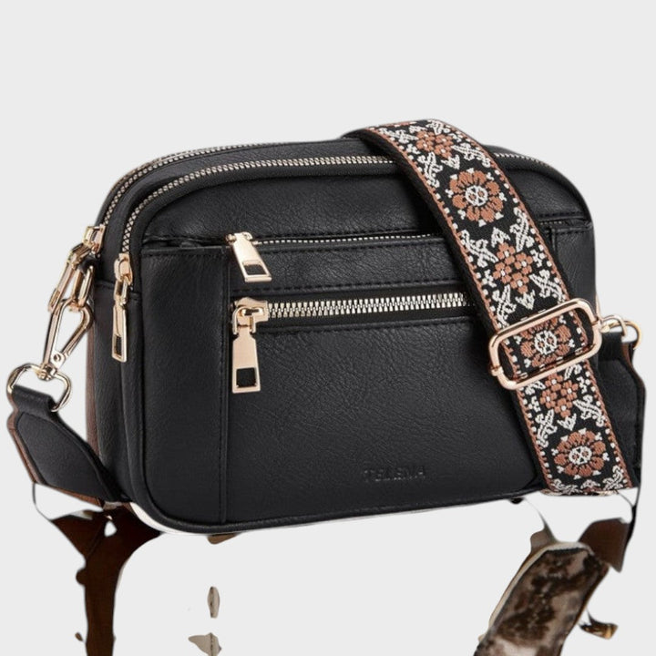 Rita - Elegantna Usnjena Torba za Čez Ramo