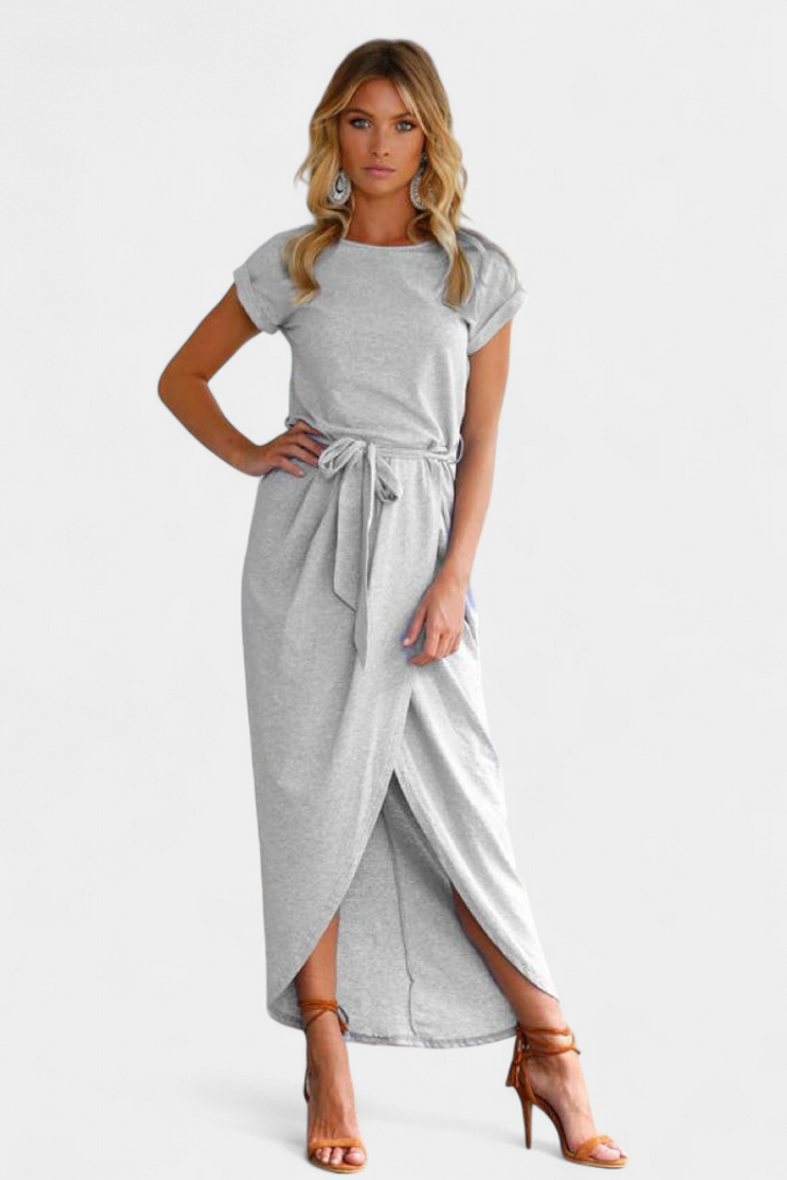 Clarissa - Midi kleit lõhiku jaotusega