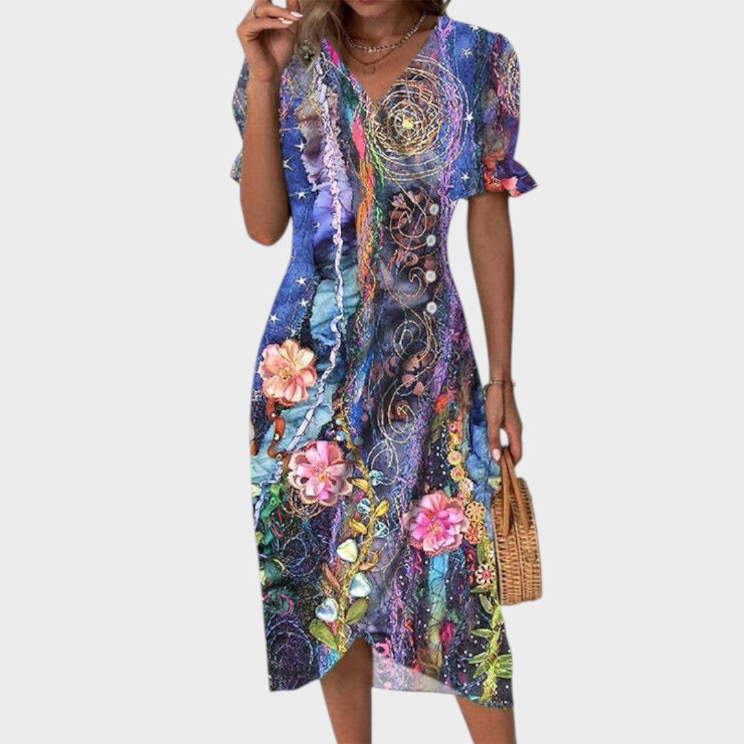 Dora - Ženska poletna obleka za vsak dan